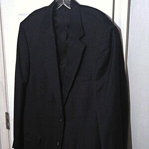 Claymore Men Dark Navy Blue Suit Jacket  40R